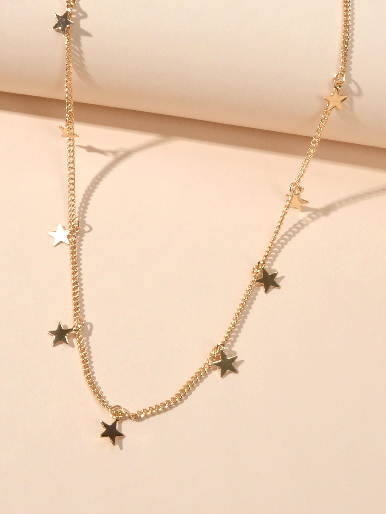 AU Local Boho Five-pointed Charm Choker Simple Casual Collarbone Necklace Collar-2